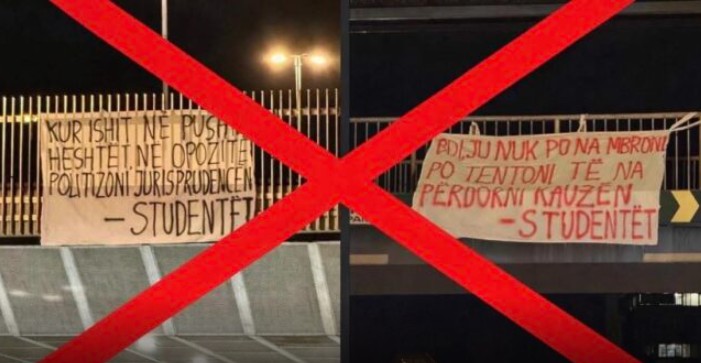 Reagojnë studentët: Mos nxirrni banerë në emrin tonë!