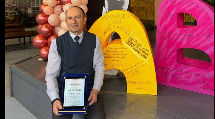 Kërçovë: Pensionohet mësuesi Jusuf Veliu