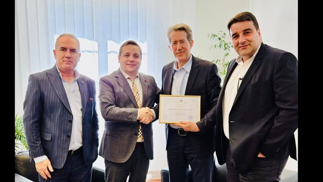 Shoqata Kulturore Kërçova – Zvicër vizitë zyrtare tek Ambasadori z. Rexhep Demiri.