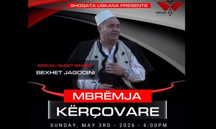 Bexhet Jagodini tek mbrëmja Kërçovare në Amerikë