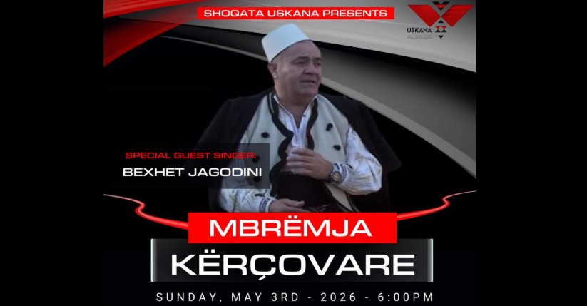 Bexhet Jagodini tek mbrëmja Kërçovare në Amerikë