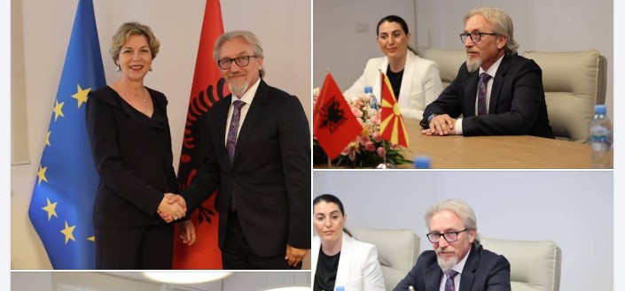 Ministri Fatmir Limani takon ministren shqiptare Evis Sala, fokus në bashkëpunimin social