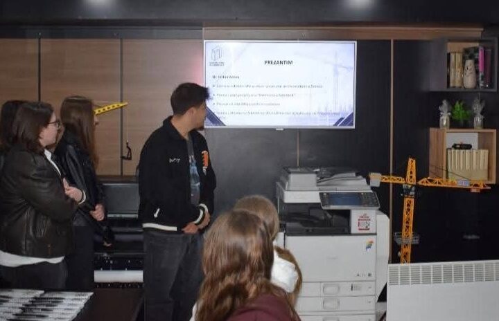 Kërçovë: Maturantët e SHMK“DRITA” njohin nga afër botën e inxhinierisë së ndërtimit