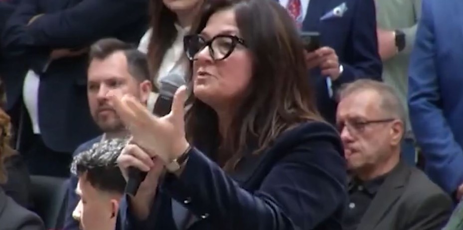 Mërgimtarja i bën horr politikanët në Samitin e diasporës ! (VIDEO)