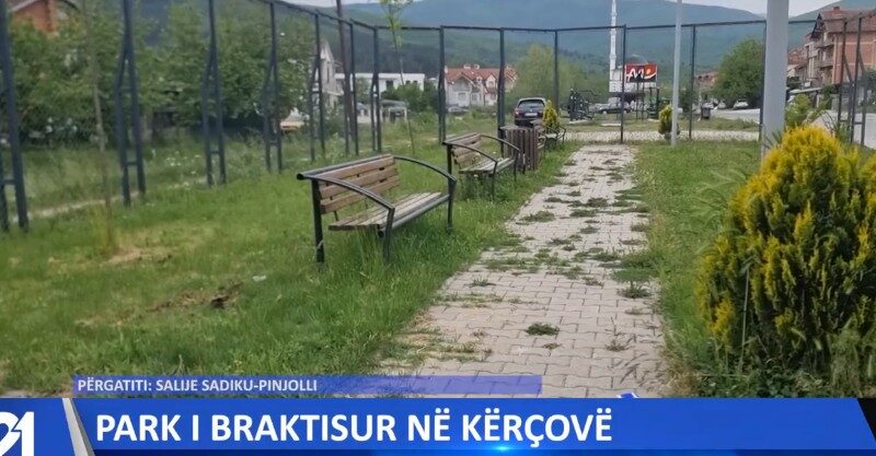 Park i braktisur në Kërçovë! (VIDEO)