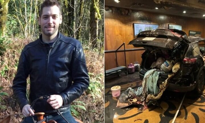 E pushuan nga puna, 45-vjeçari përplas makinën e mbushur me eksplozivë !