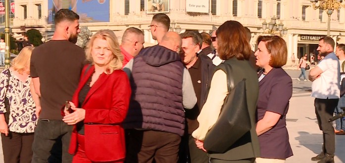 Tërë kryesia e BDI-së ishte në protestën e studentëve ?