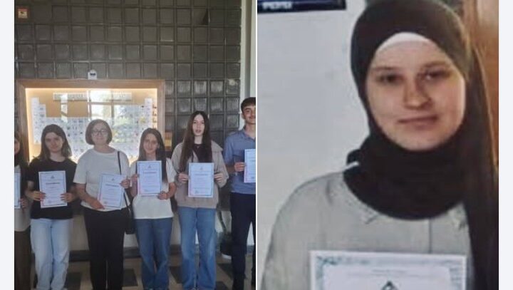 Nxënësja nga Kërçova shkëlqen në garat republikane të kimisë