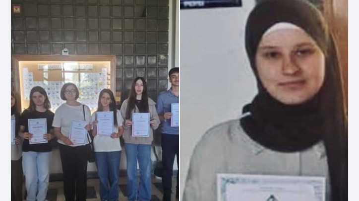 Nxënësja nga Kërçova shkëlqen në garat republikane të kimisë