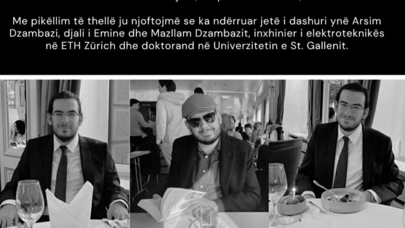 Ndahet nga jeta Kërçovari në Zvicër. Ngushllime familjes