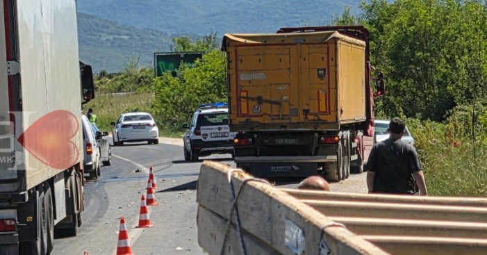 Një aksident në afërsi të fshatit Trapçin Dol, rajoni i Kërçovës.