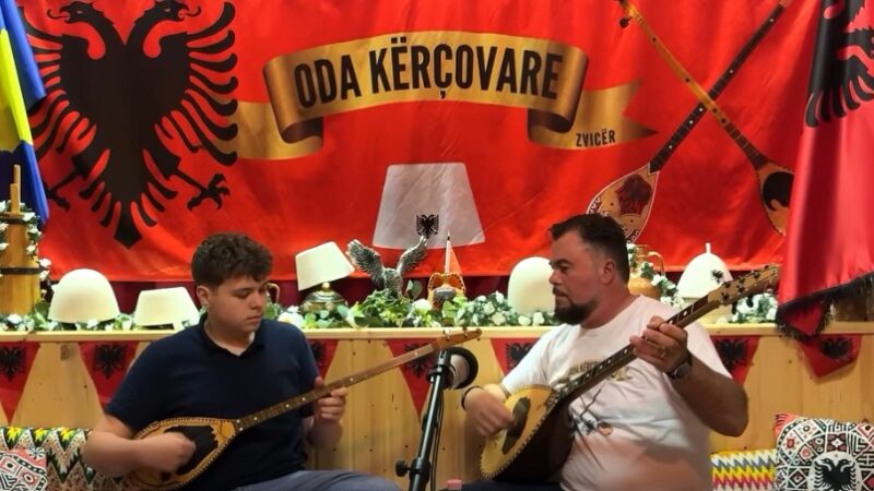 Oda Kërçovare publikon këngën “Në Ballë të Arbërit” dhe fton të rinjtë t’i bashkohen traditës (VIDEO)
