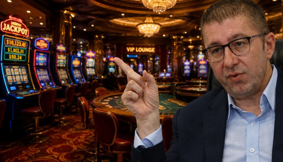 Mickoski për kazinot: Nuk lejojmë të bëhemi si Las Vegasi