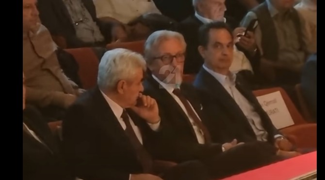 Ali Ahmeti dhe Fatmir Limani ulur bashkë në Kërçovë (VIDEO)