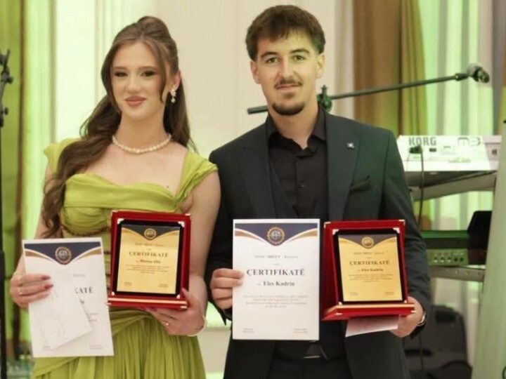 Urime: SHMK “Drita” Kërçovë shpall nxënësit e gjeneratës: Eles Kadriu dhe Bleona Aliu