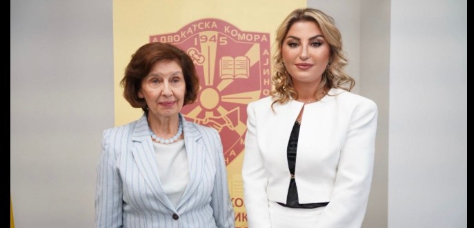 Kërçovarja Mr. Hamdije Ademi Tafa, Zëvendëskryetare e Odës së Avokatëve të Republikës së Maqedonisë