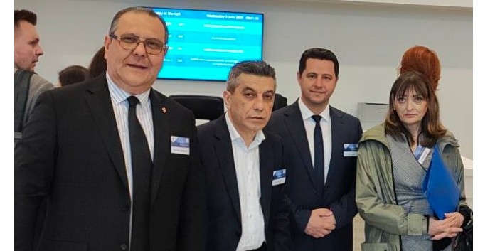Kryetari i Kërçovës Aleksandar Jovanoski bashk me Izet Mexhitin në Bruksel