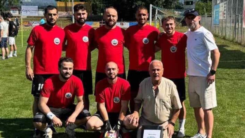 Leshnica fituese e vendit të parë në Turnen Tradicional Kërçovar ne Zvicër