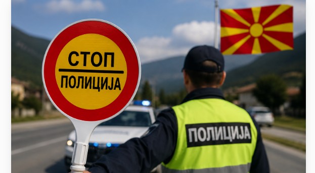 Bllokohet hyrja drejt Aeroportit të Shkupit! Ja pse ?