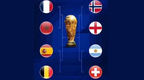 Kompletohen çerekfinalet e Botërorit! Kush do jetë kampion si mendoni ?