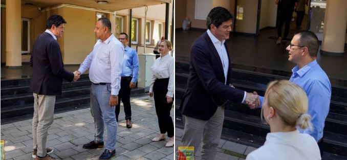 Euroambasadori Michalis Rokas në Vizitë Zyrtare në Komunën e Kërçovës