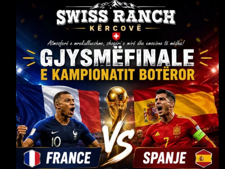 Gjysmëfinalja e Kampionatit Botëror LIVE në Swiss Ranch Kërçovë!