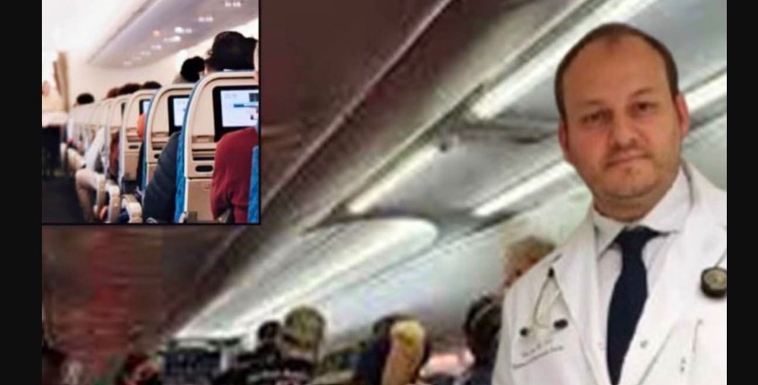 Hero : Mjeku shqiptar i shpëton jetën pasagjerit gjatë fluturimit