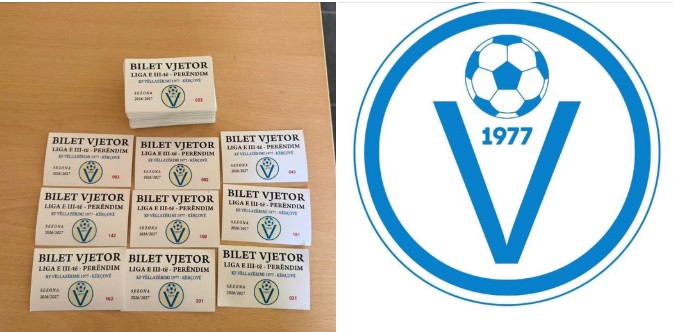 Bileta Sezonale nga K.F Vëllazërimi 1977
