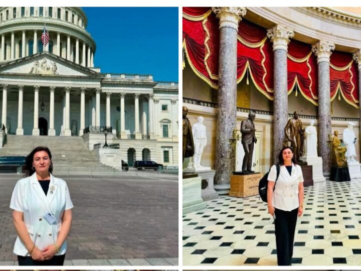 Deputetja Valbona Adili Emini viziton Kongresin e Shteteve të Bashkuara në Capitol Hill, Washington, D.C.