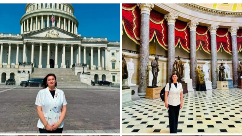 Deputetja Valbona Adili Emini viziton Kongresin e Shteteve të Bashkuara në Capitol Hill, Washington, D.C.
