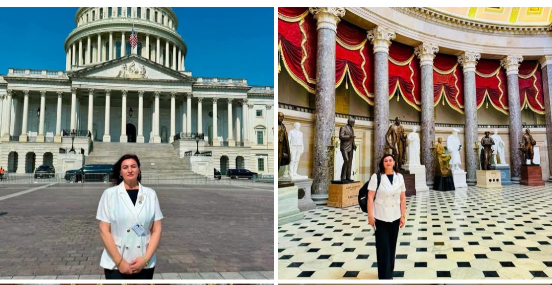 Deputetja Valbona Adili Emini viziton Kongresin e Shteteve të Bashkuara në Capitol Hill, Washington, D.C.