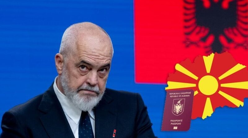Shqipëria s’do të japë pasaporta shqiptarëve në Maqedoni !