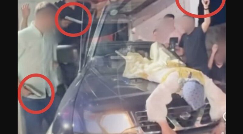 Darsma me armë që u bë virale në Gostivar, Policia nis punën për indetifikimin e autorëve !