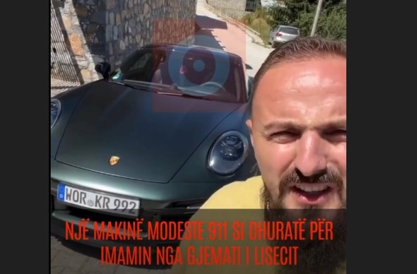 Xhemati i dhuron hoxhës një veturë luksoze Porsche 911 ! (VIDEO)