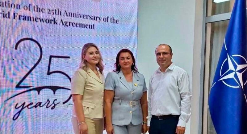 Valbona Adili Emini: Sot u mbajt event jubilar me rastin 25 vjetorit të  Marrëveshjes  Kornizë të Ohrit.