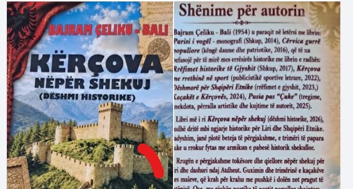 Doli libri më i ri “KËRÇOVA NËPËR SHEKUJ”