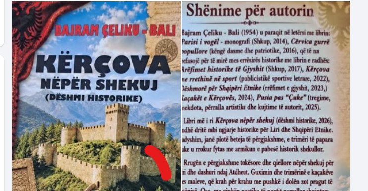 Doli libri më i ri “KËRÇOVA NËPËR SHEKUJ”