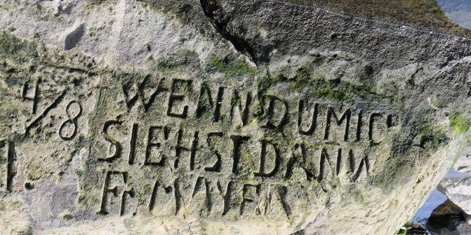 Shfaqet guri ku shkruan: “Nëse më sheh, atëherë qaj” !