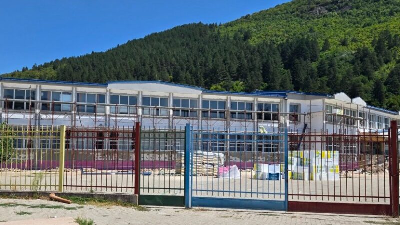 Kërçovë: Shkolla në Pashinë ende në rikonstruksion!