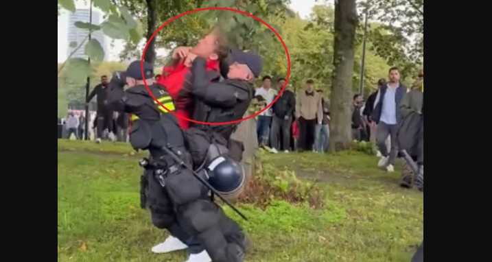 E rrëzojnë për toke, policia holandeze arreston disa mbështetës së krerëve të UCK-së !