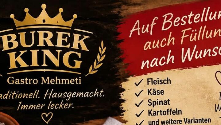 Burek King – Shije tradicionale, e freskët dhe e përgatitur me zemër!