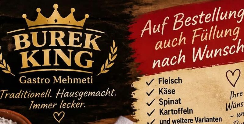 Burek King – Shije tradicionale, e freskët dhe e përgatitur me zemër!