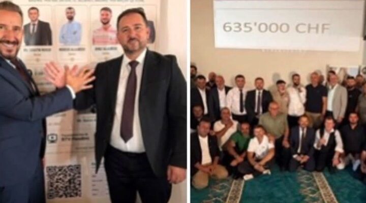 Shqiptarët e Zvicrës për një natë grumbulluan 635 mijë franga për blerjen e Xhamisë, festuan duke bë shqiponjen