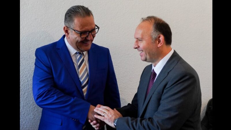Afrim Gashi: Takim me kryetarin e komunës së Kërçovës dr. Aleksandar Jovanovski