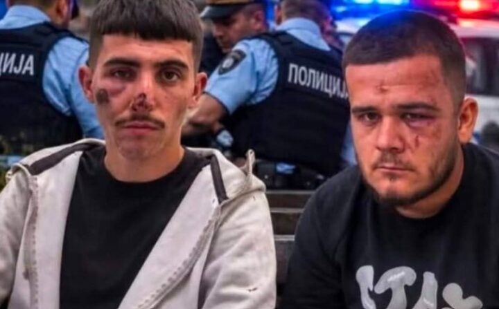 Polici që i rrahu të rinjtë brutalisht është shqiptarë !