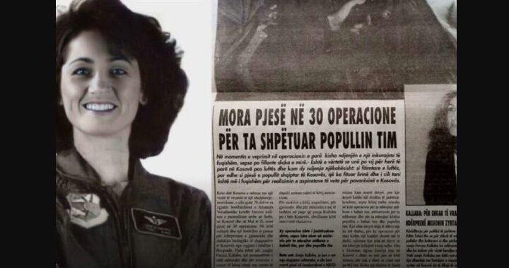 Faruza Kallaba, pilotja shqiptaro-amerikane që mori pjesë në 30 aksione gjatë bombardimeve të NATO-s