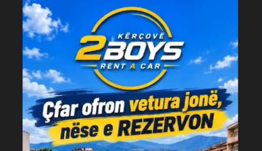 2BOYS Rent a Car – vetura me qira në Kërçovë