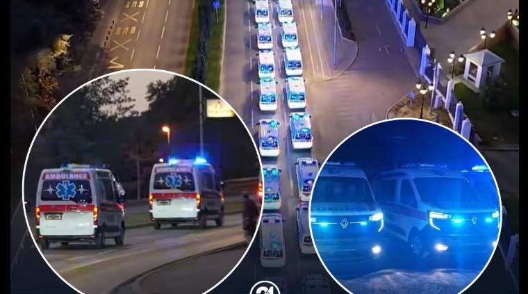 Nis furnizimi me automjete të reja të ambulancës për shëndetësinë në Maqedoninë e Veriut