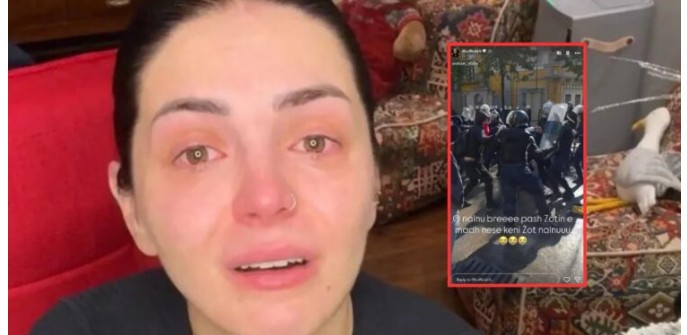 Këngëtarja Fifi e shqetësuar nga protestat në Shqipëri: O nalnu bre !