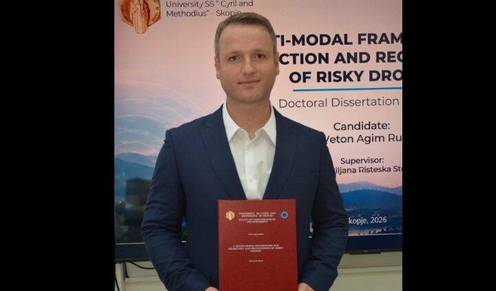 Urime: Doktoron kërçovari Veton Rushiti